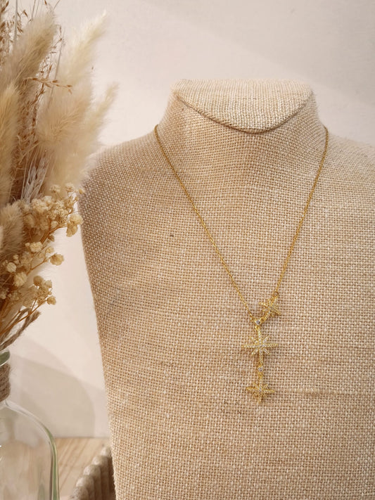 Collier Auralie en acier inoxydable