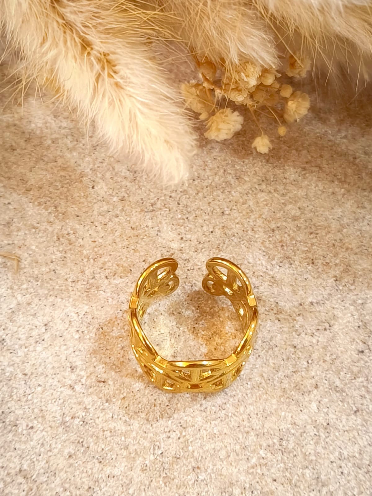 Bague Carine en acier inoxydable