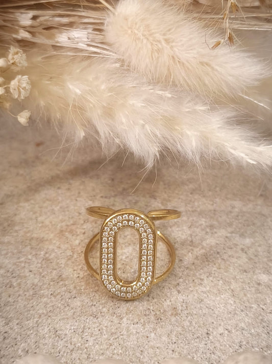 Bague lily en acier inoxydable