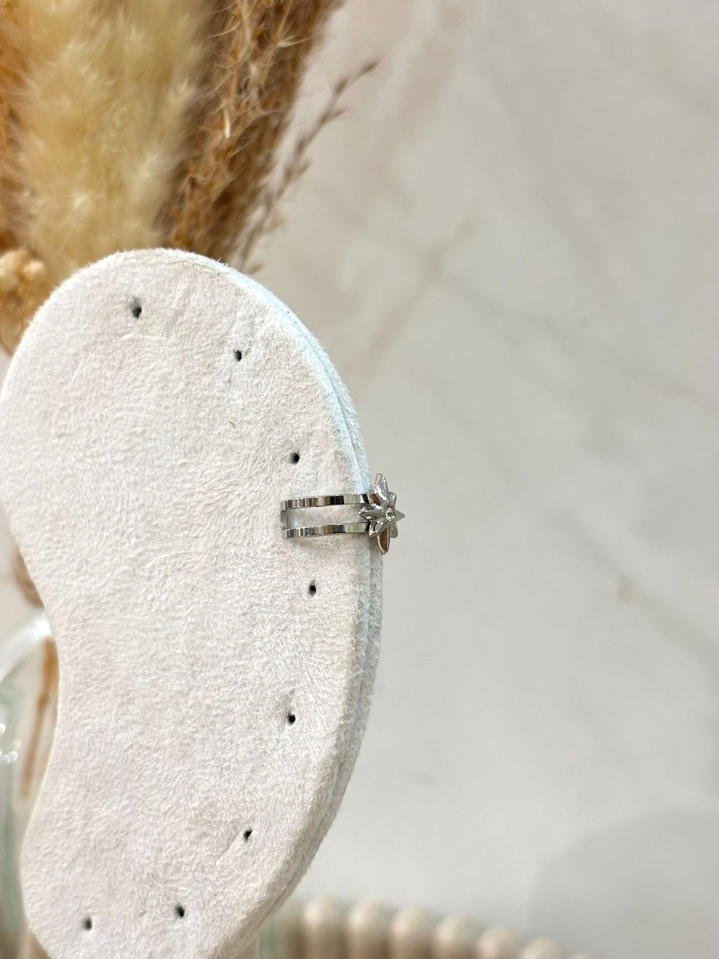 Bijou d'oreille Selina en acier inoxydable