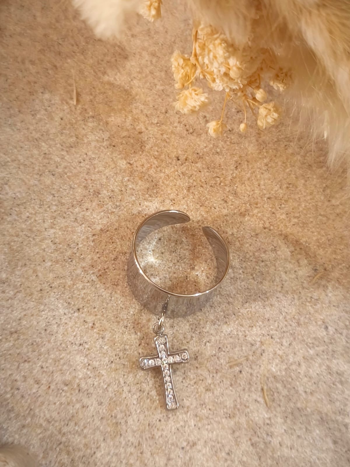 Bague Natasha en acier inoxydable