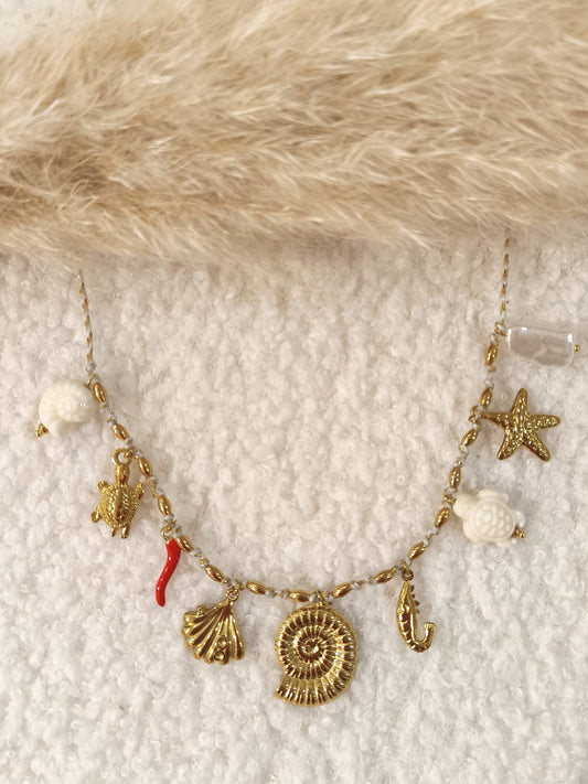 Collier à breloques Isolde