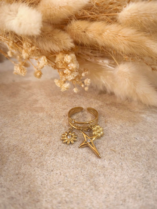 Bague Sylvie en acier inoxydable