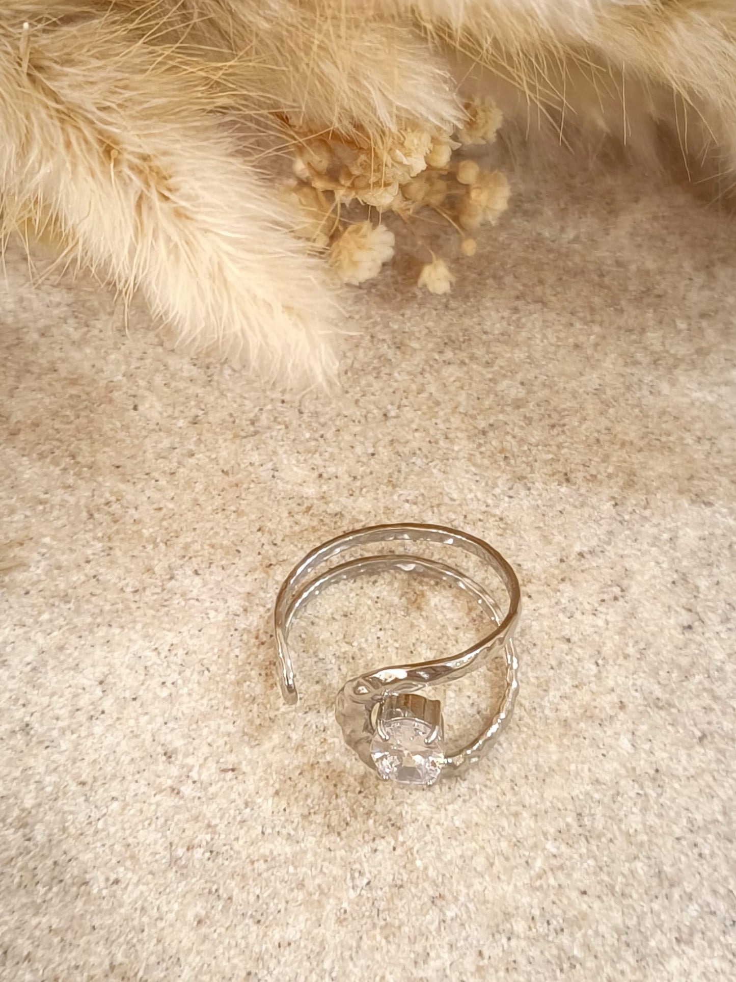 Bague Louisa en acier inoxydable