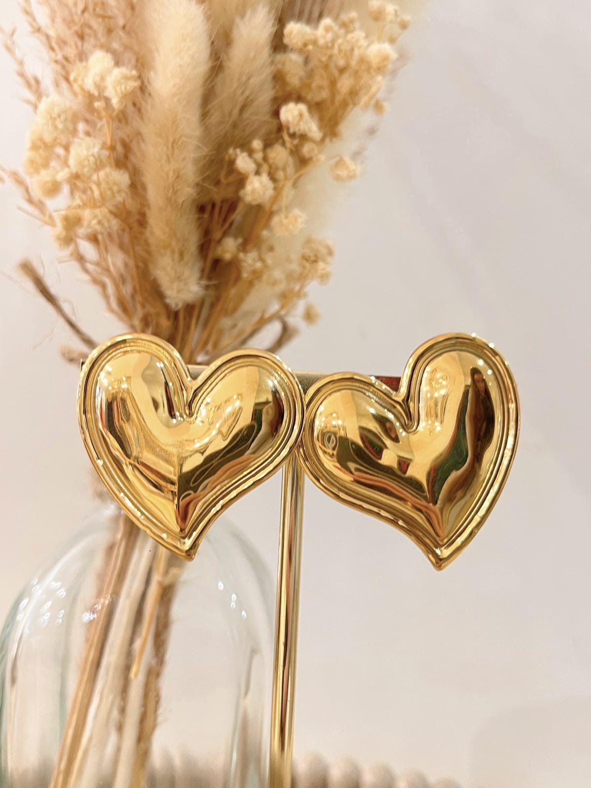 Boucles d'oreilles Liora en acier inoxydable