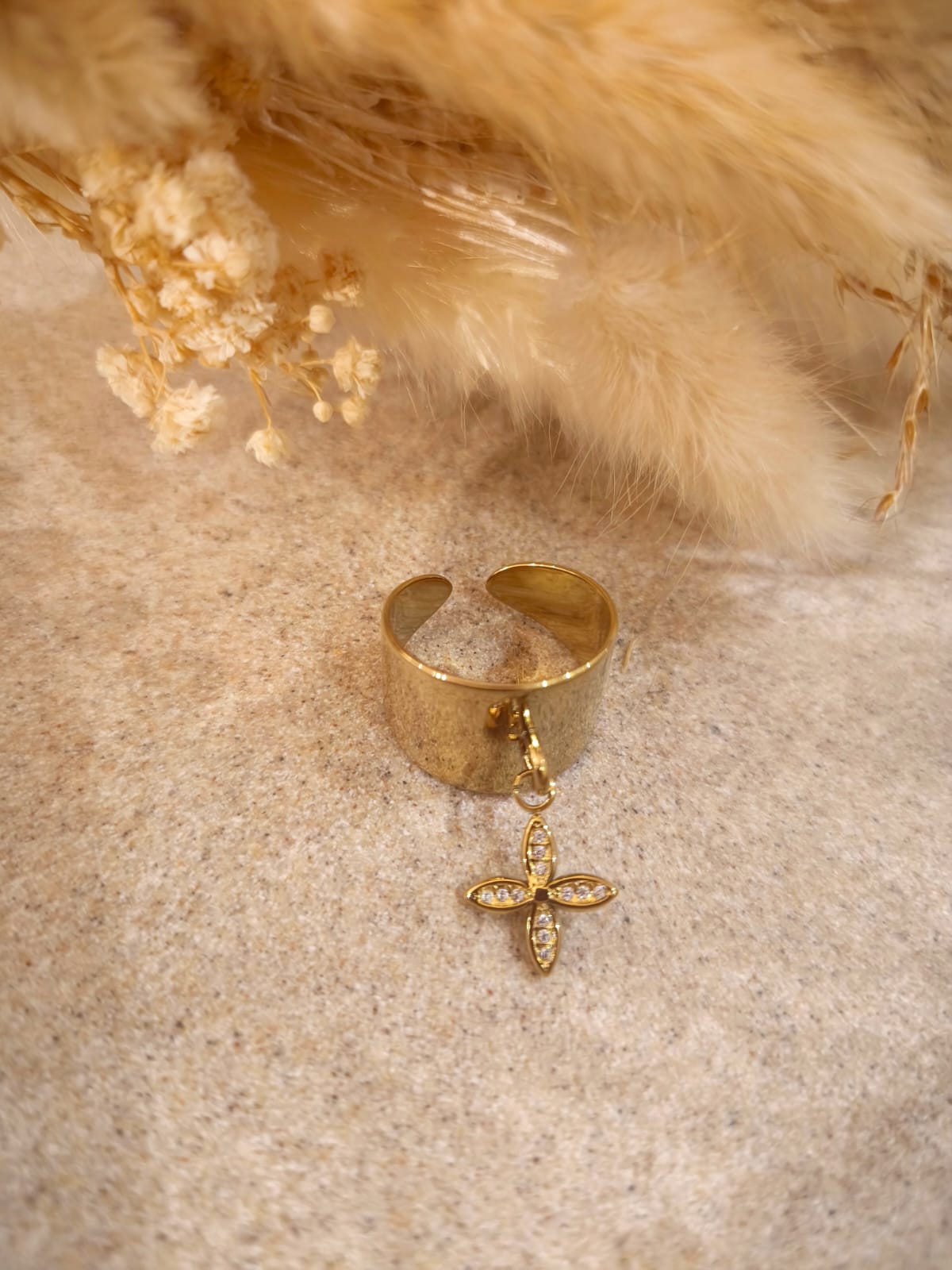 Bague lyana en acier inoxydable