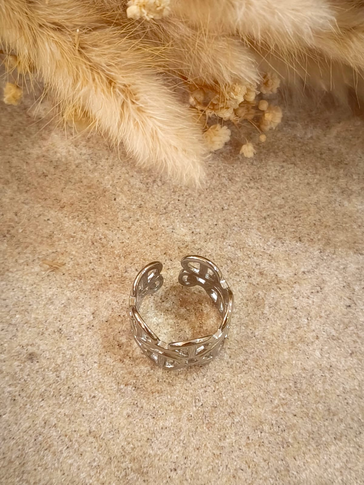 Bague Carine en acier inoxydable
