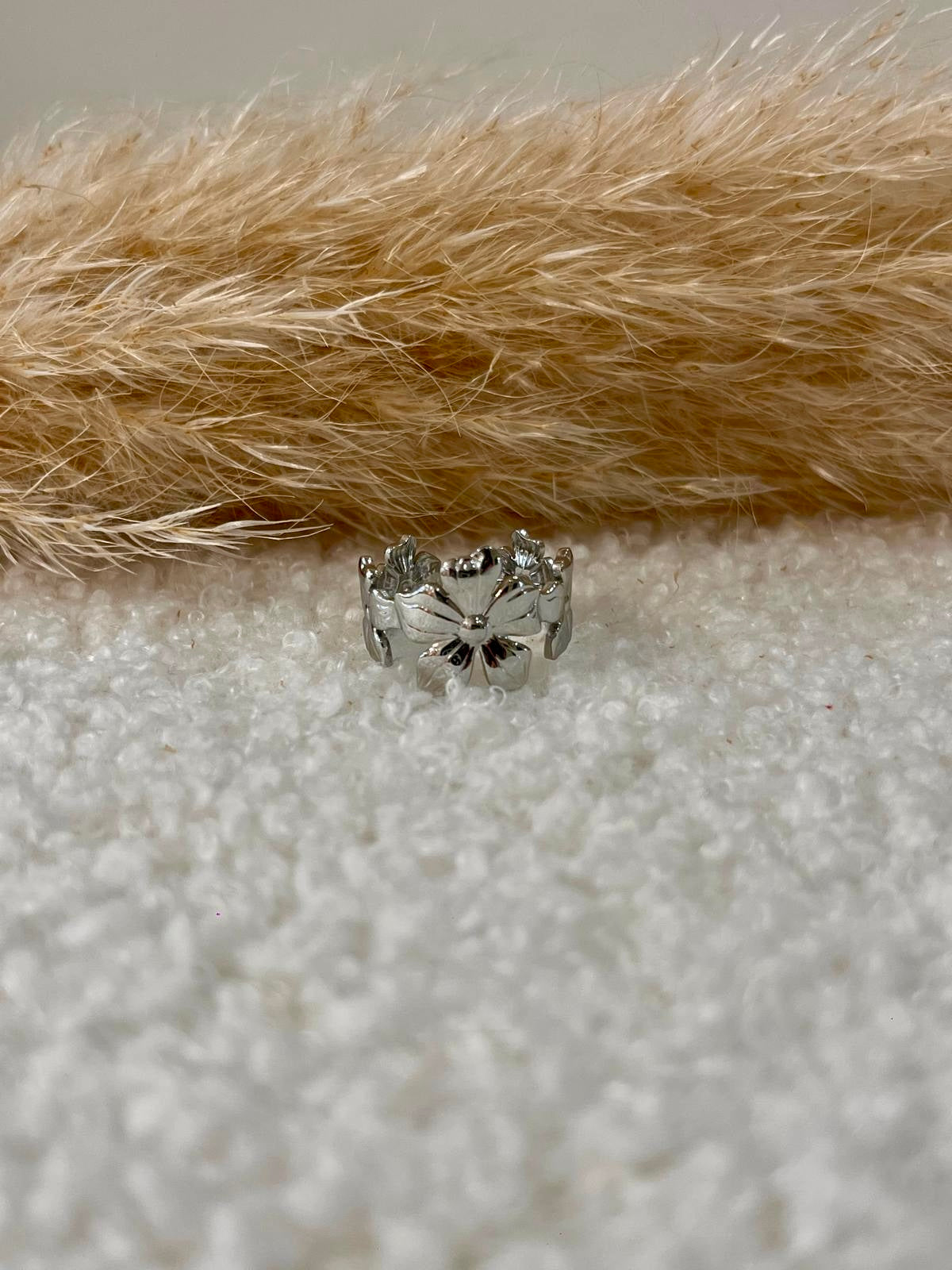 Bague Stéphanie en acier inoxydable