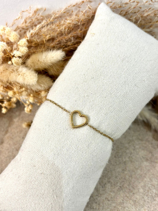 Bracelet Opaline en acier inoxydable