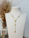 Collier Y Nolwenn en acier inoxydable