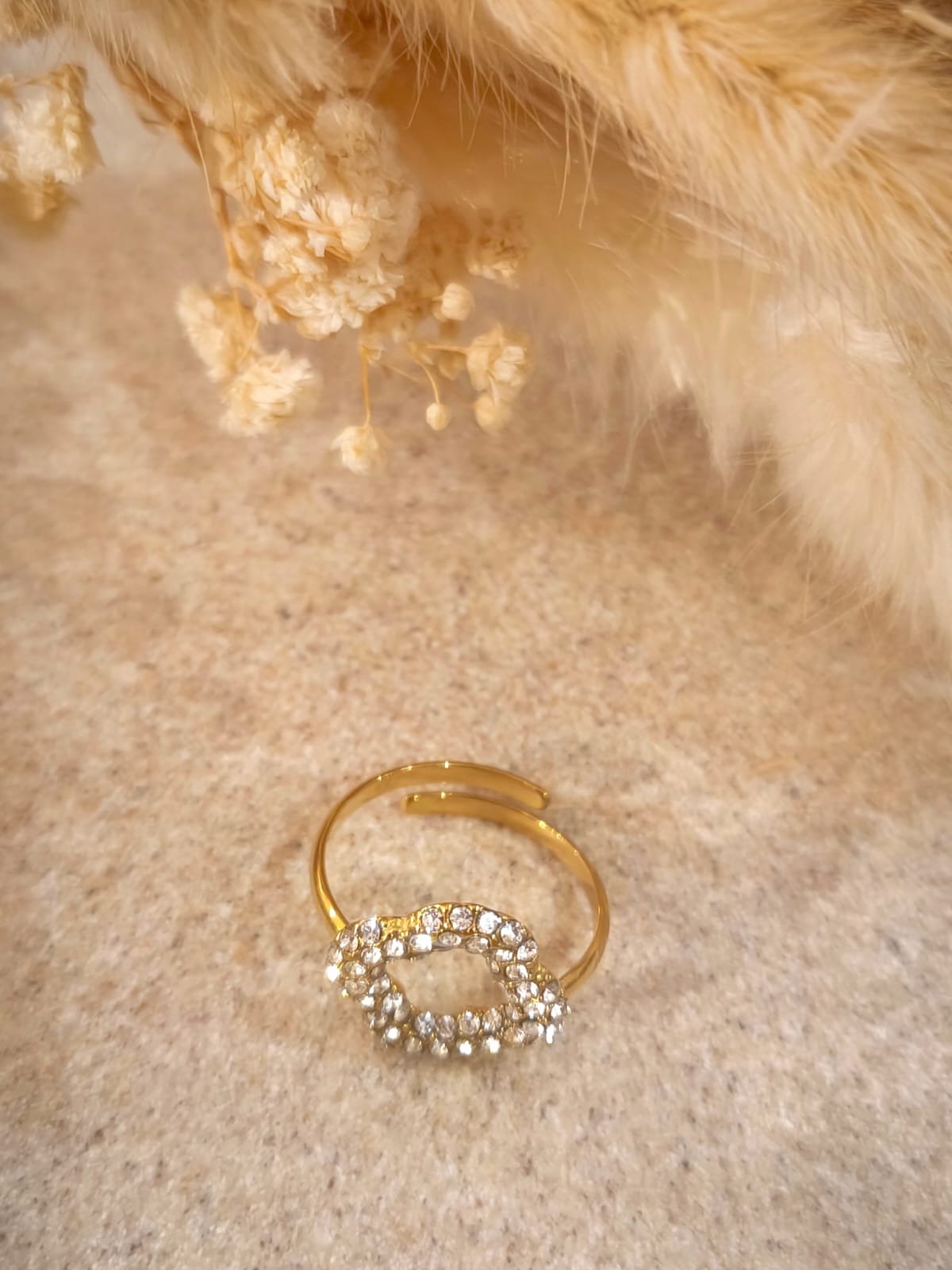 Bague Jade en acier inoxydable