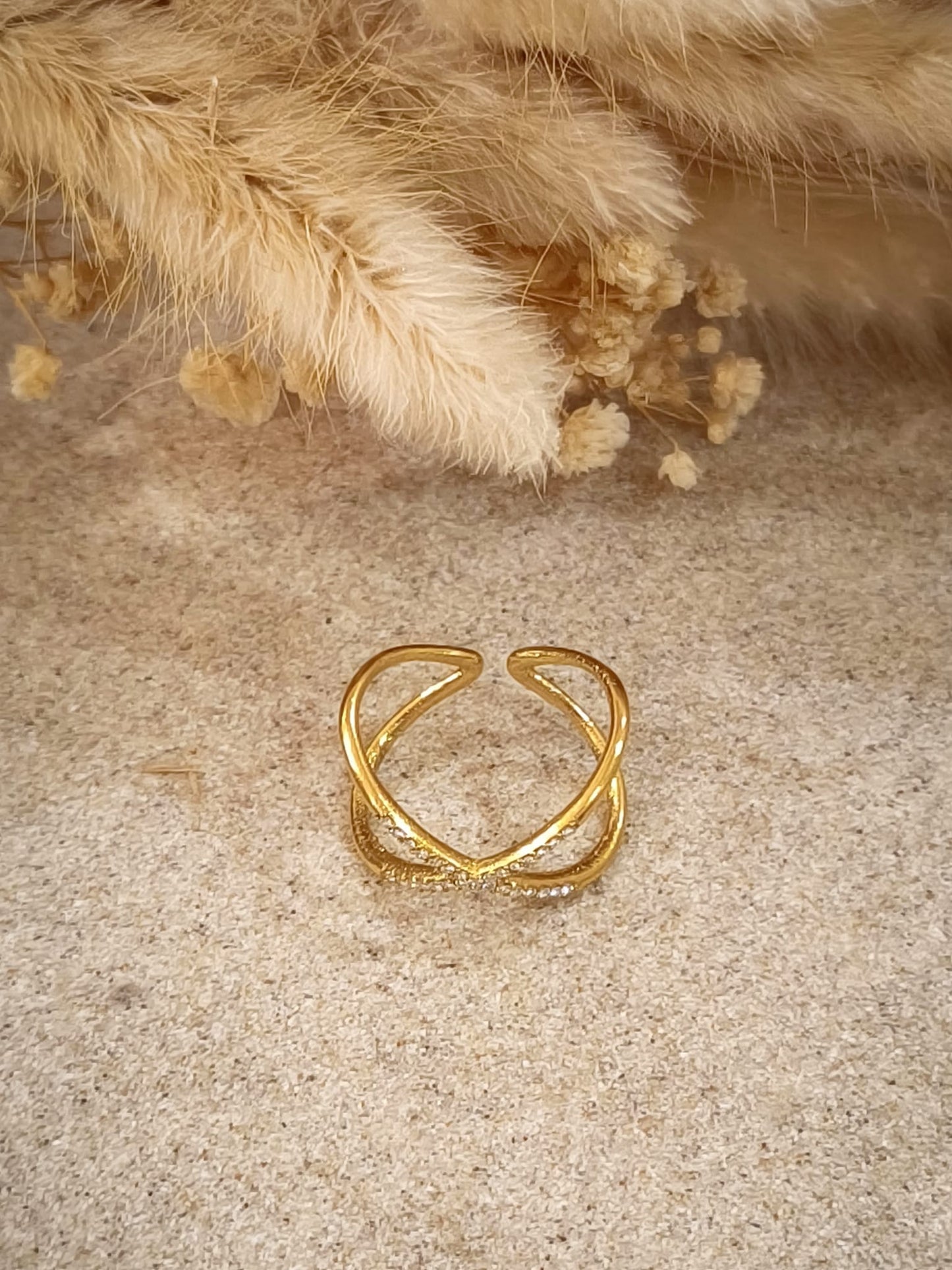 Bague Sofia en acier inoxydable