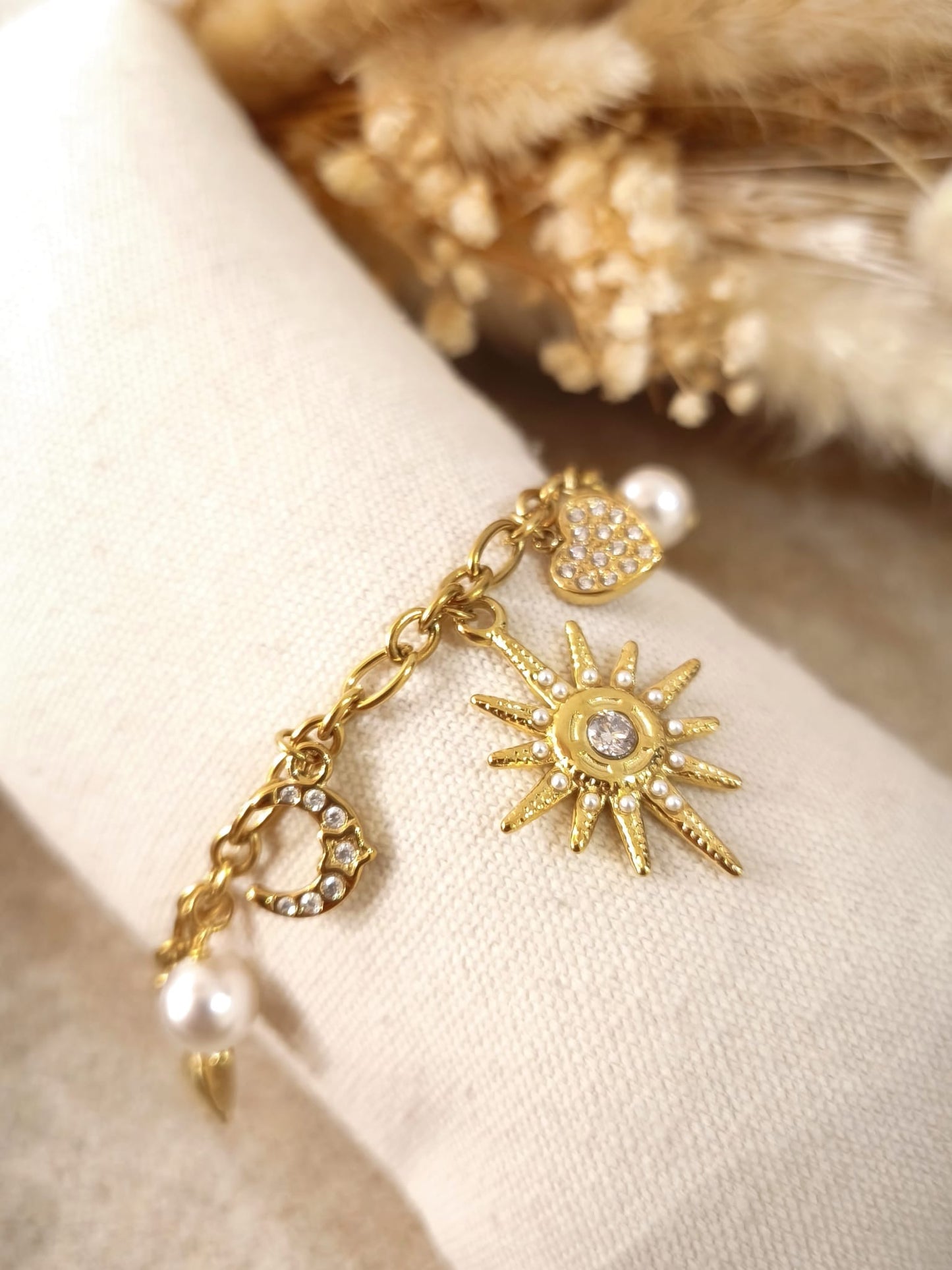 Bracelet Thara en acier inoxydable