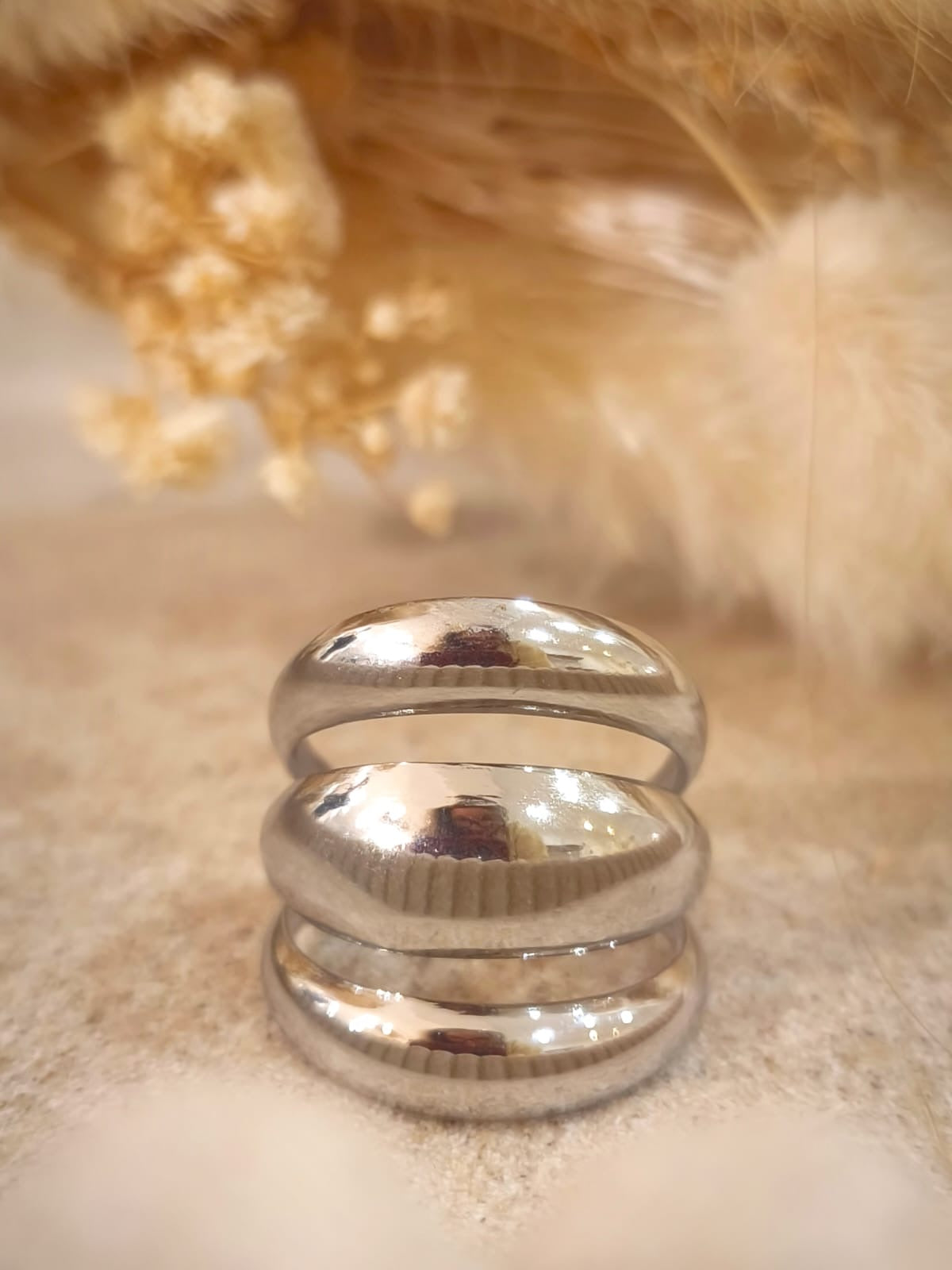 Bague Justine en acier inoxydable