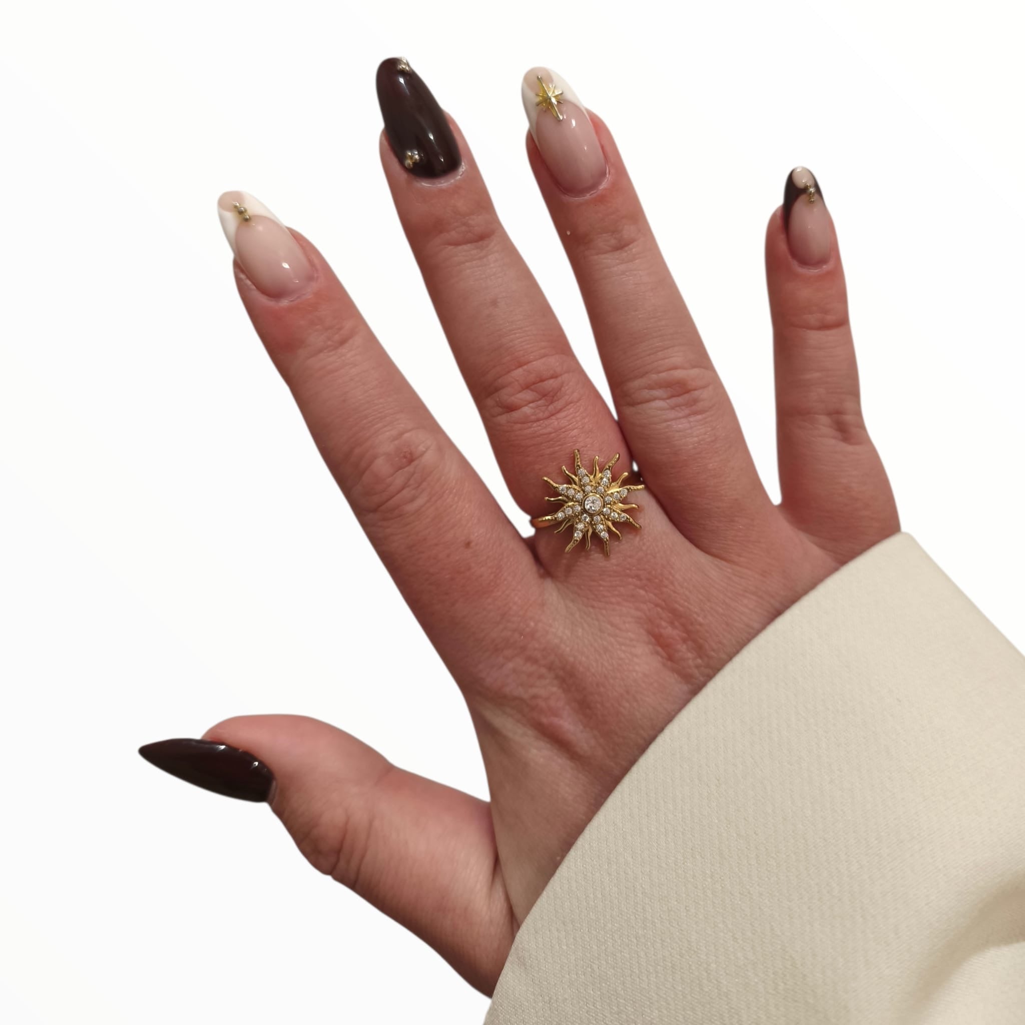 Bague iria en acier inoxydable