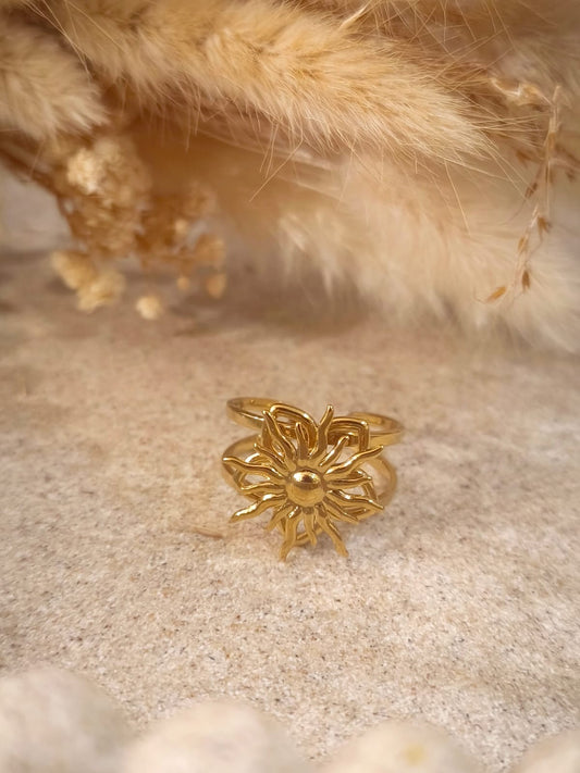 Bague Sabine anti-stress en acier inoxydable