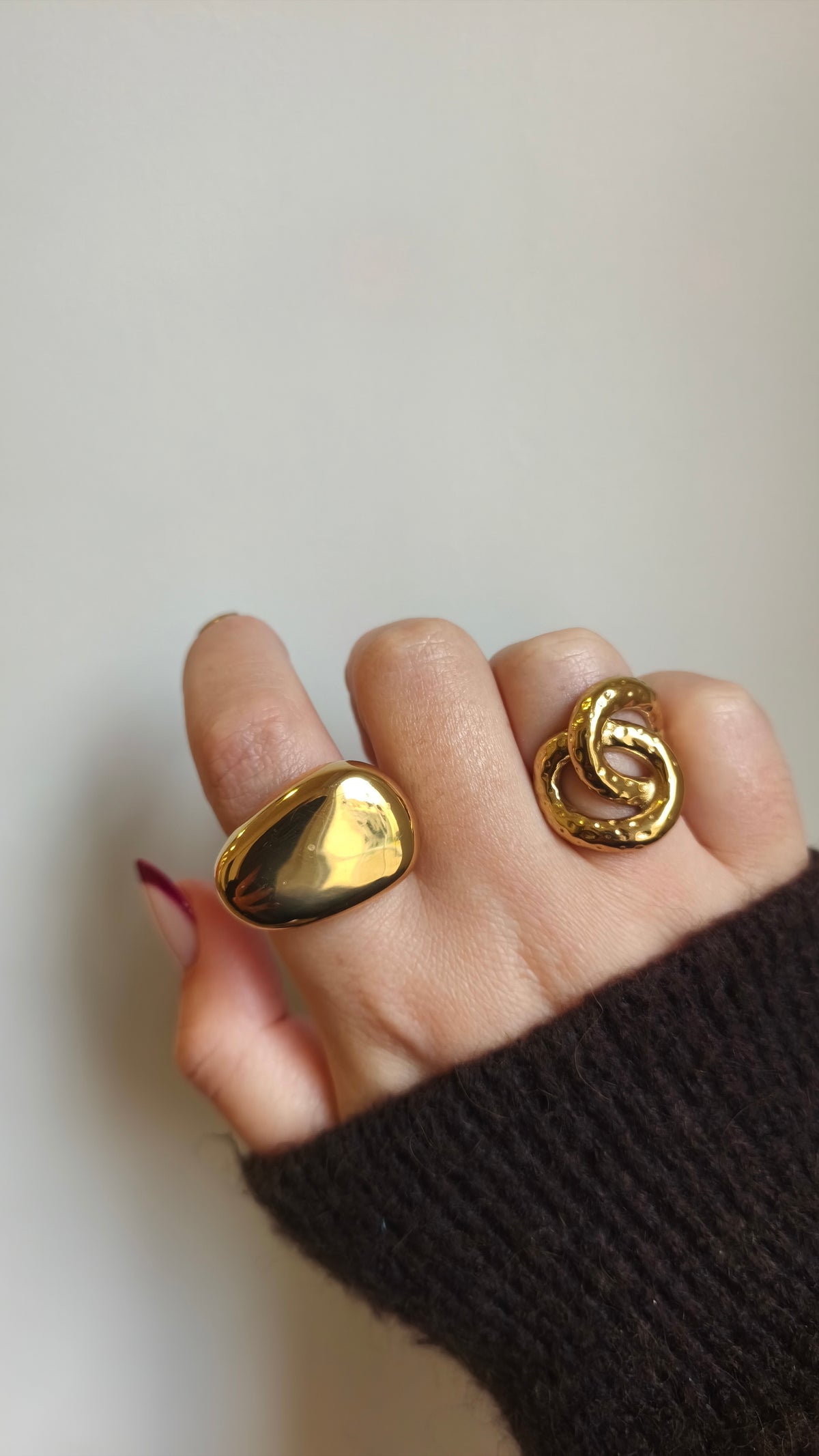 Bague Esther en acier inoxydable