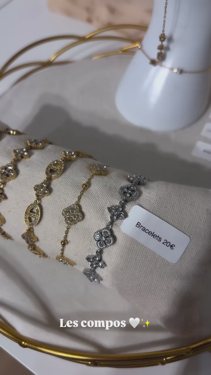 Bracelet Aline en acier inoxydable