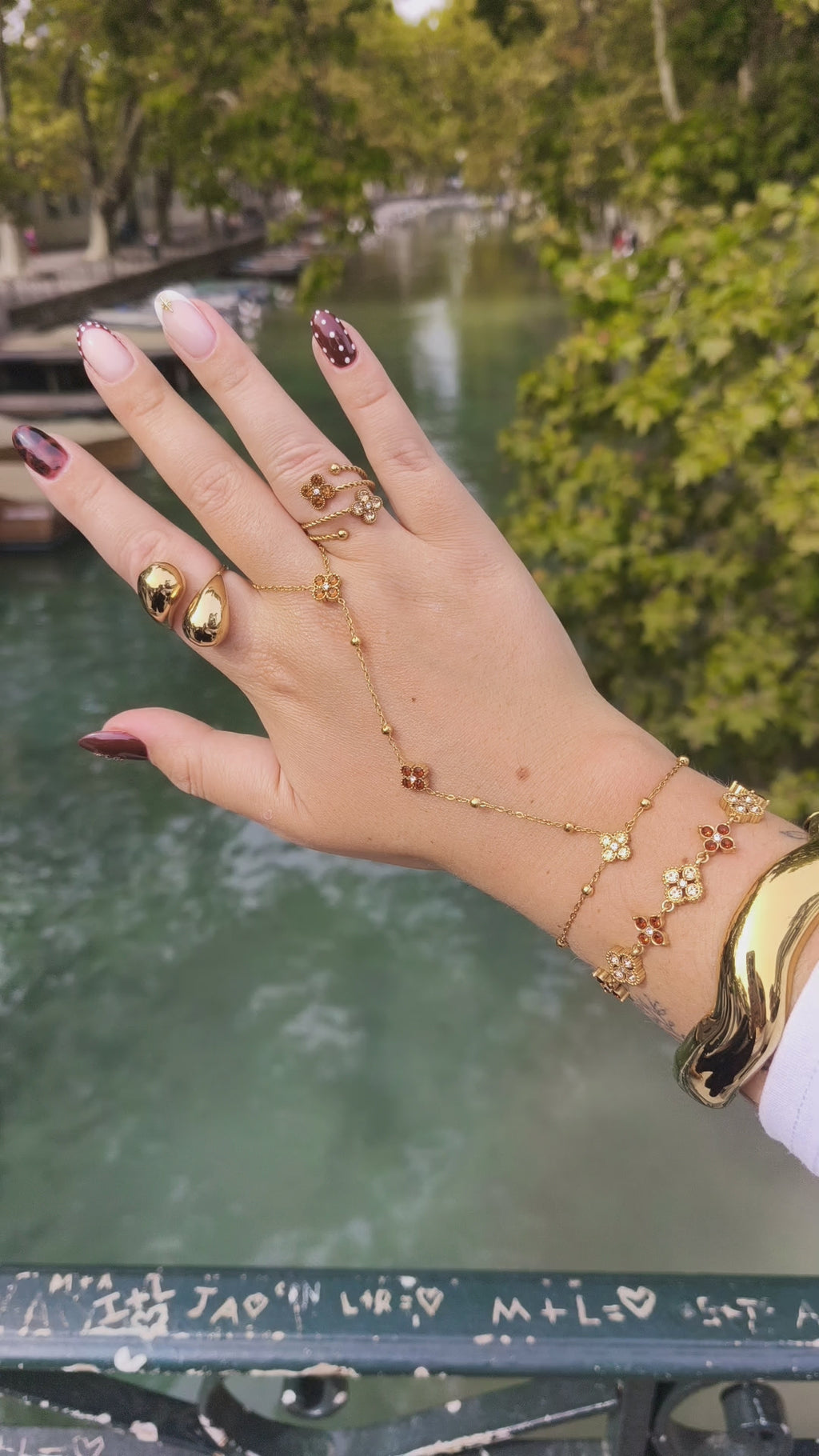 Bague Ninon en acier inoxydable