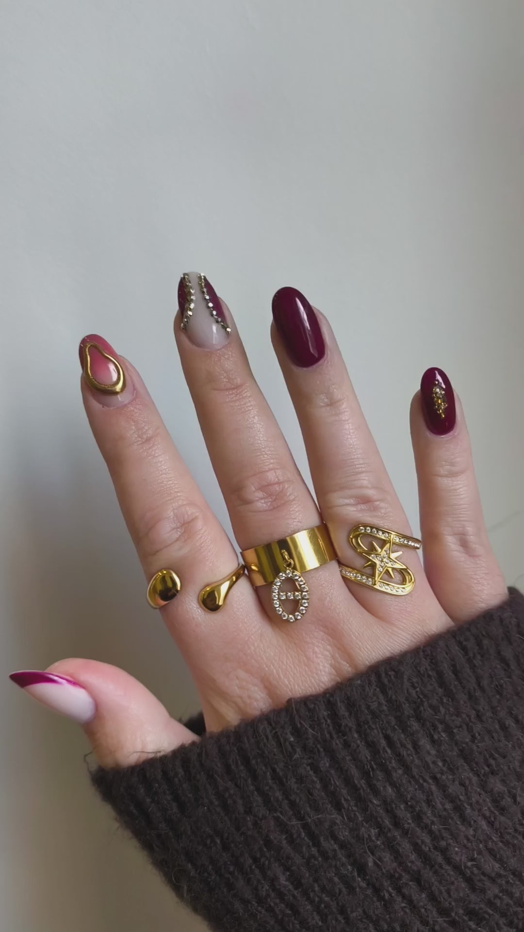 Bague Mina en acier inoxydable