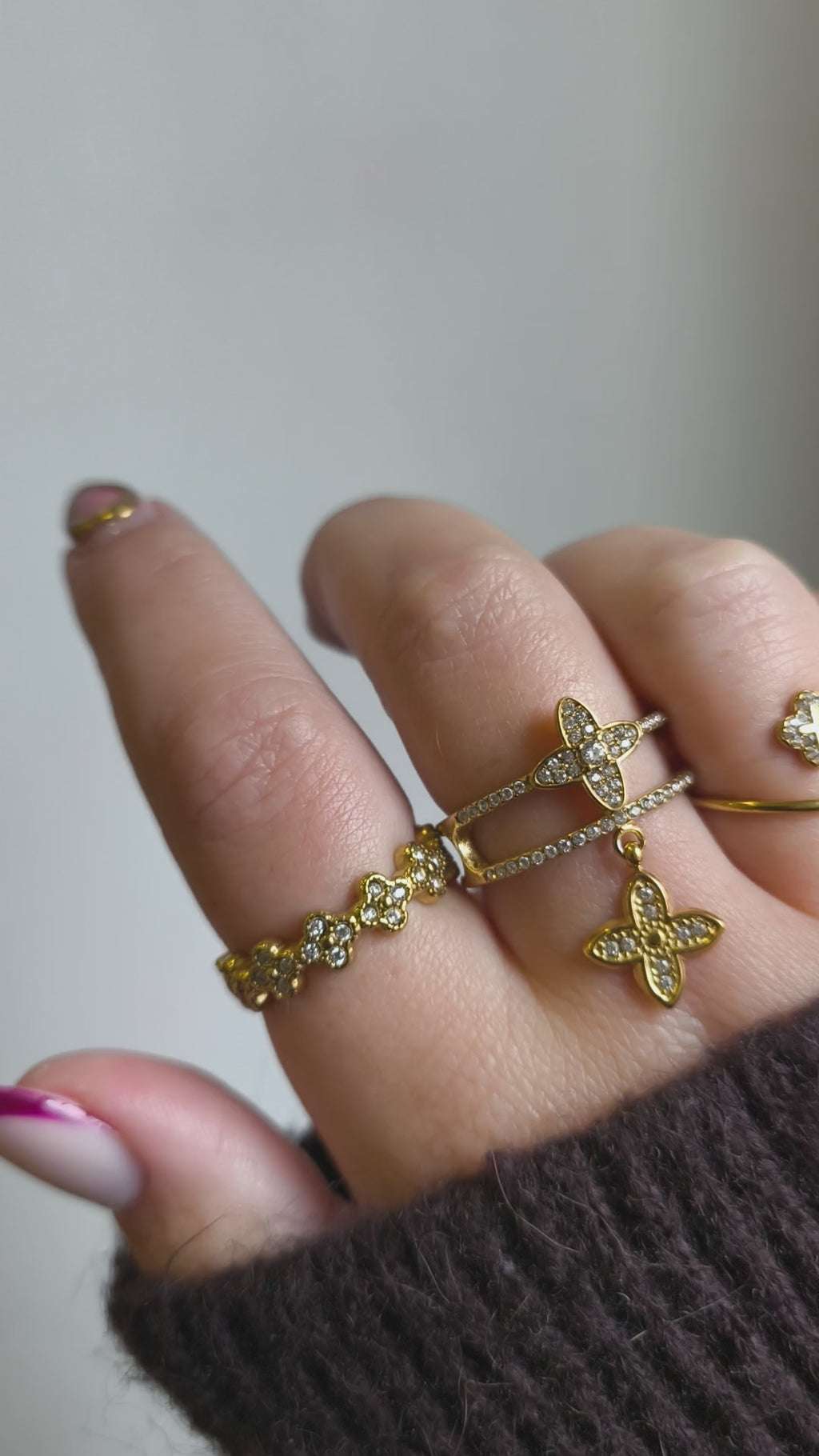 Bague Charlie en acier inoxydable