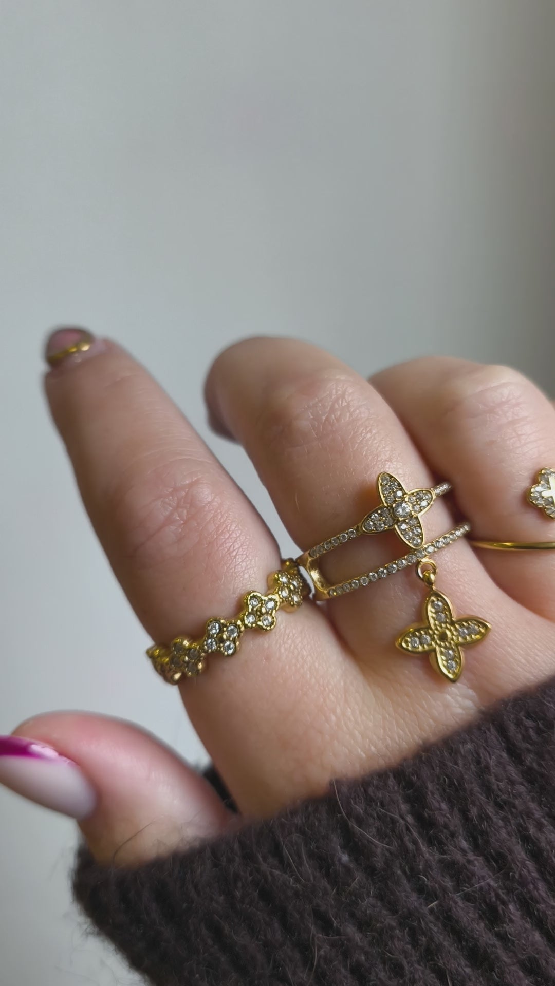 Bague Charlie en acier inoxydable