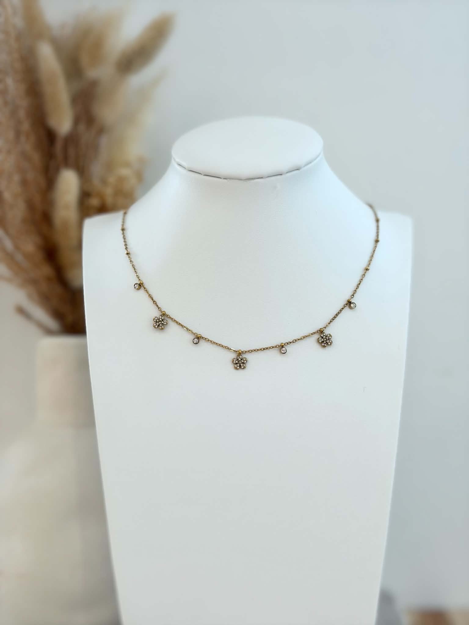 Collier Bloom en acier inoxydable
