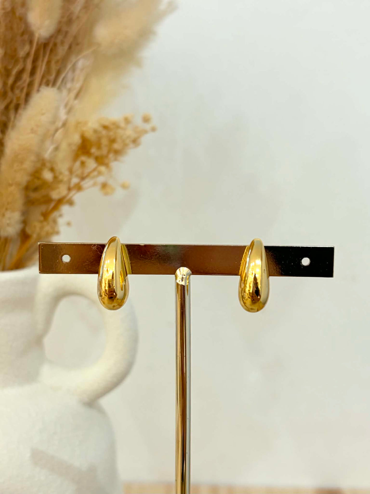 Boucles d’oreilles Honorine en acier inoxydable