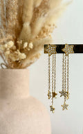 Boucles d'oreilles Lunara en acier inoxydable