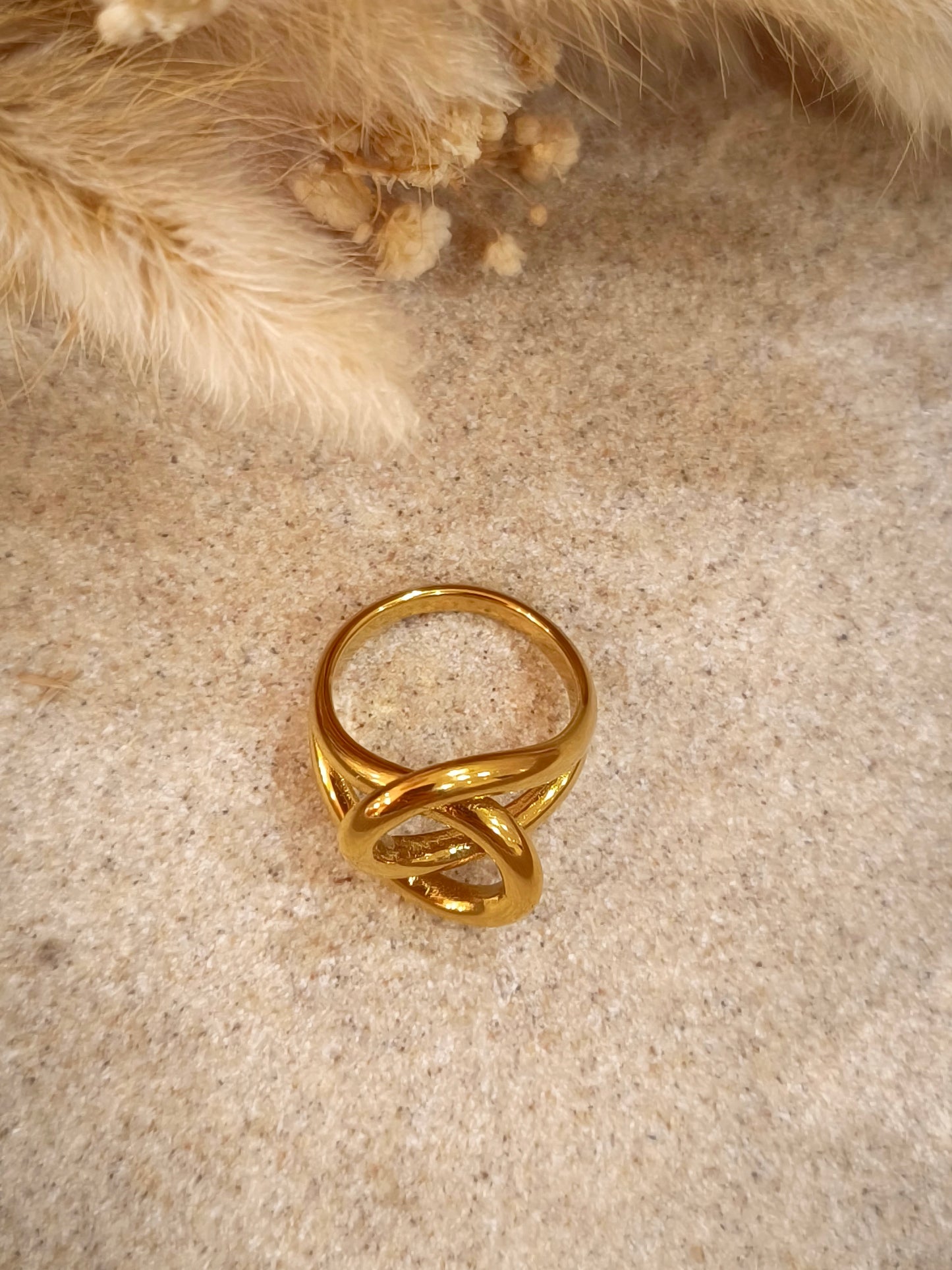 Bague Virginie en acier inoxydable