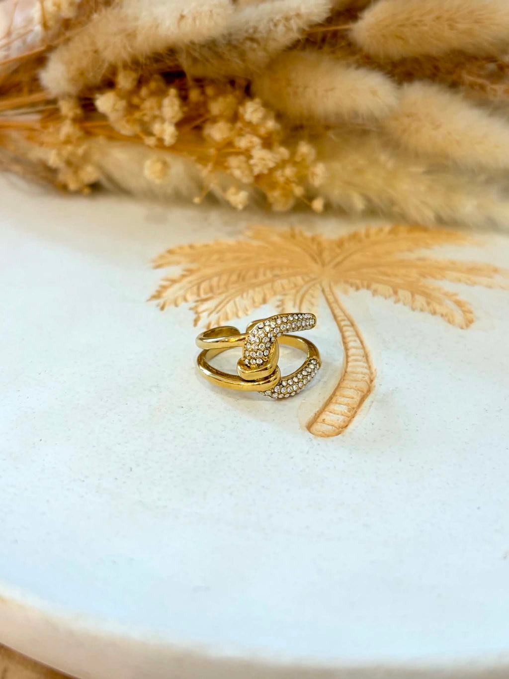 Bague Lunelle en acier inoxydable