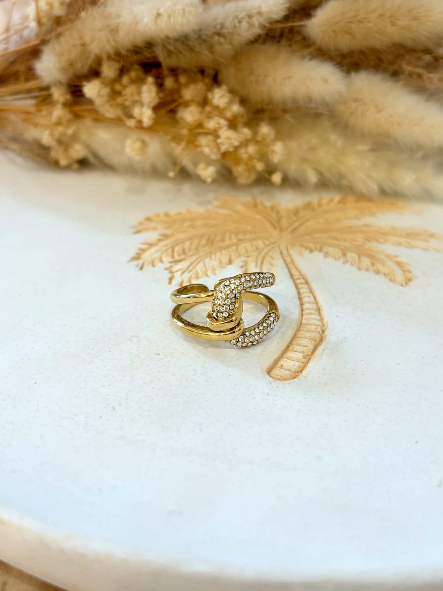 Bague Lunelle en acier inoxydable
