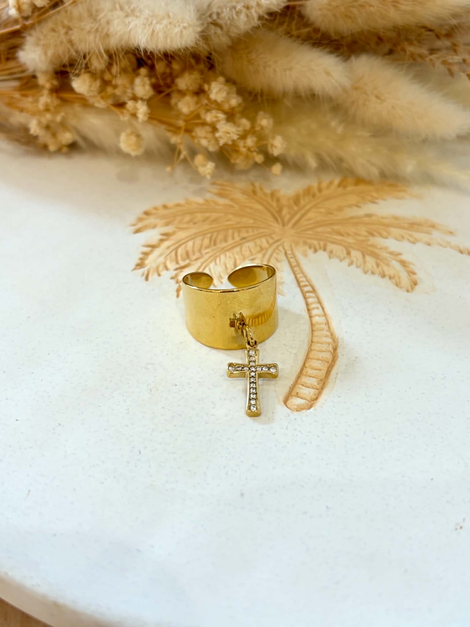 Bague Natasha en acier inoxydable