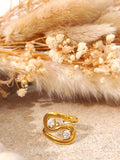 Bague Astrid en acier inoxydable