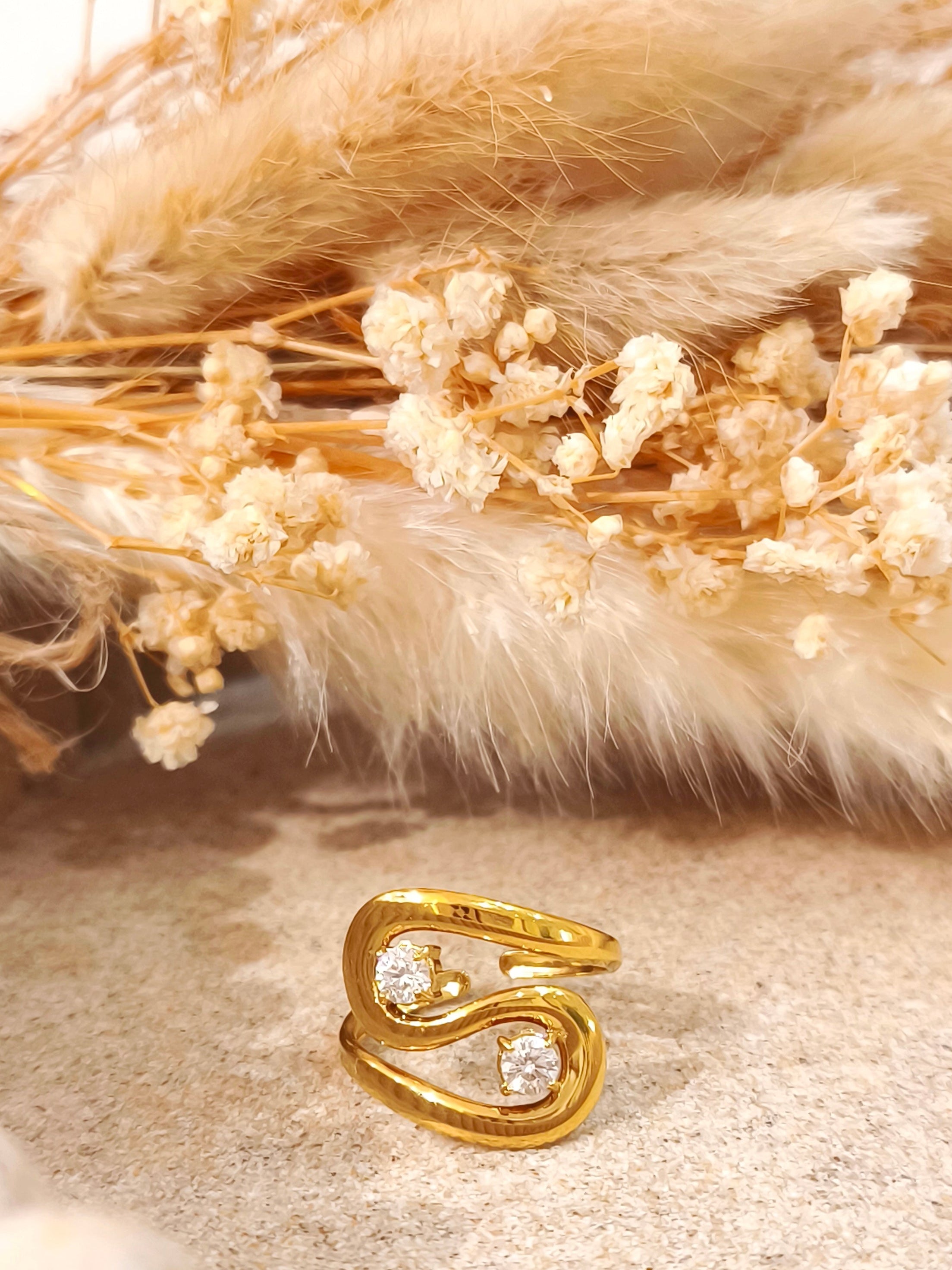 Bague Astrid en acier inoxydable