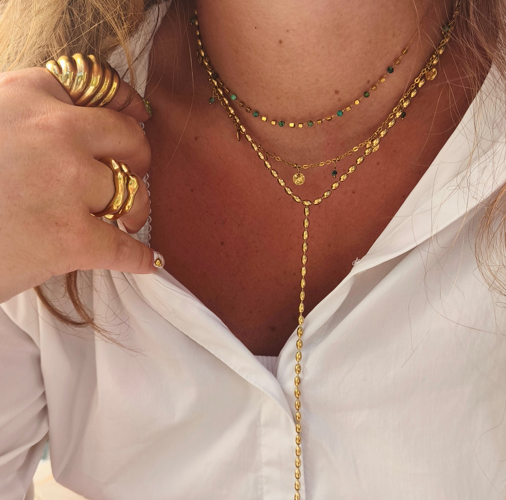 Collier Cassie en acier inoxydable