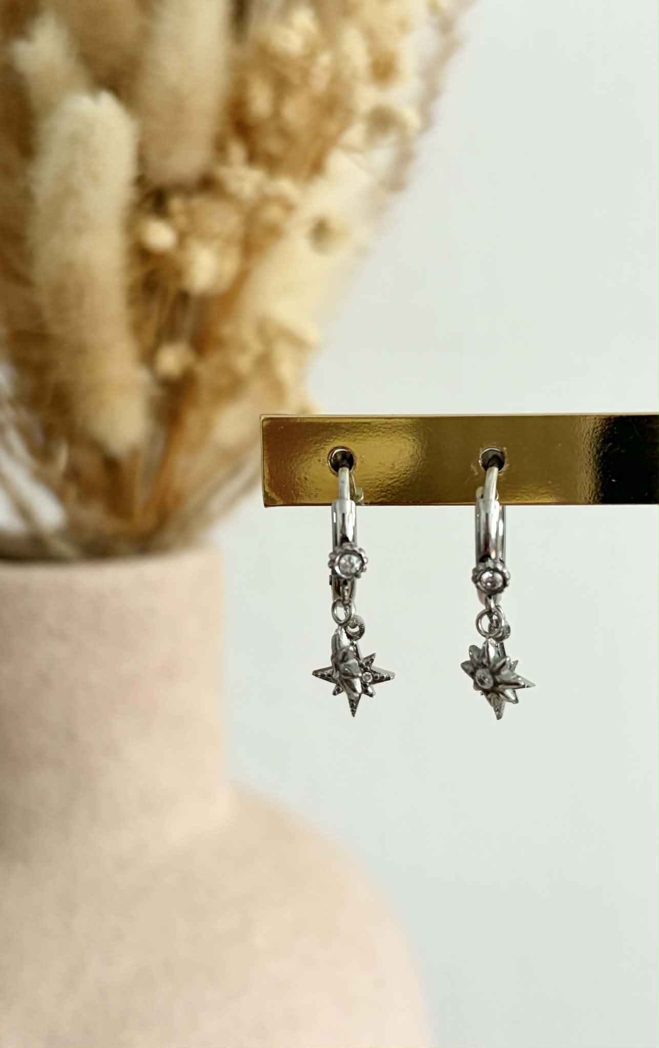 Boucles d'oreilles Sohana en acier inoxydable