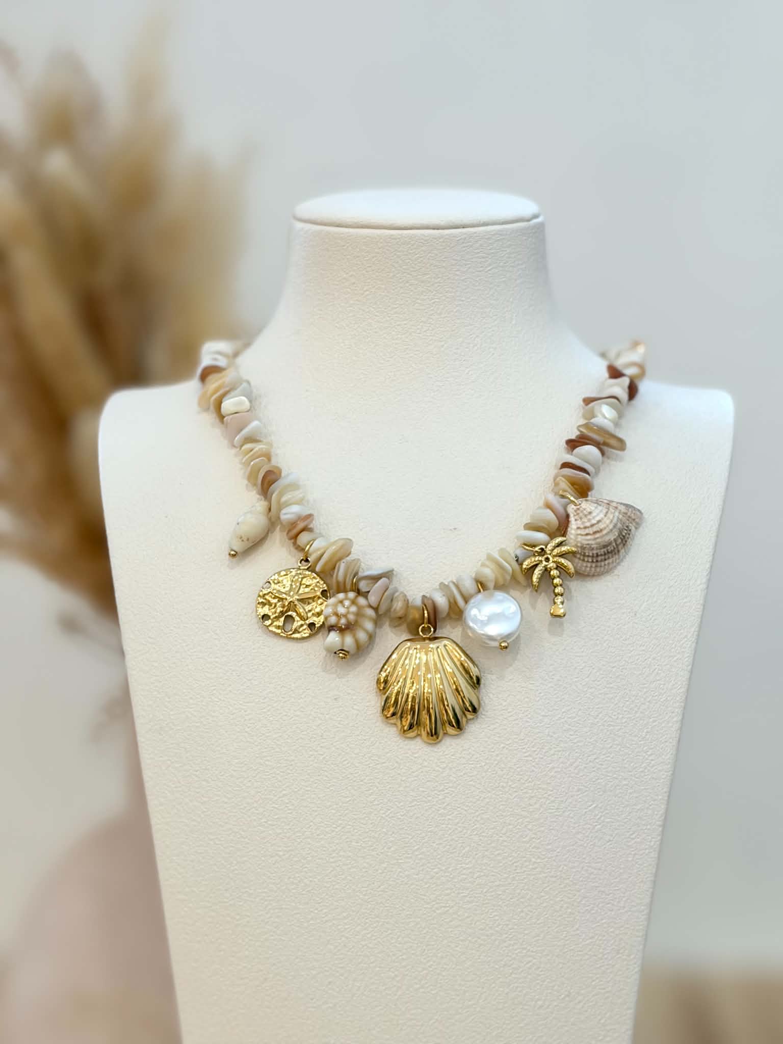 Collier Palmana en acier inoxydable