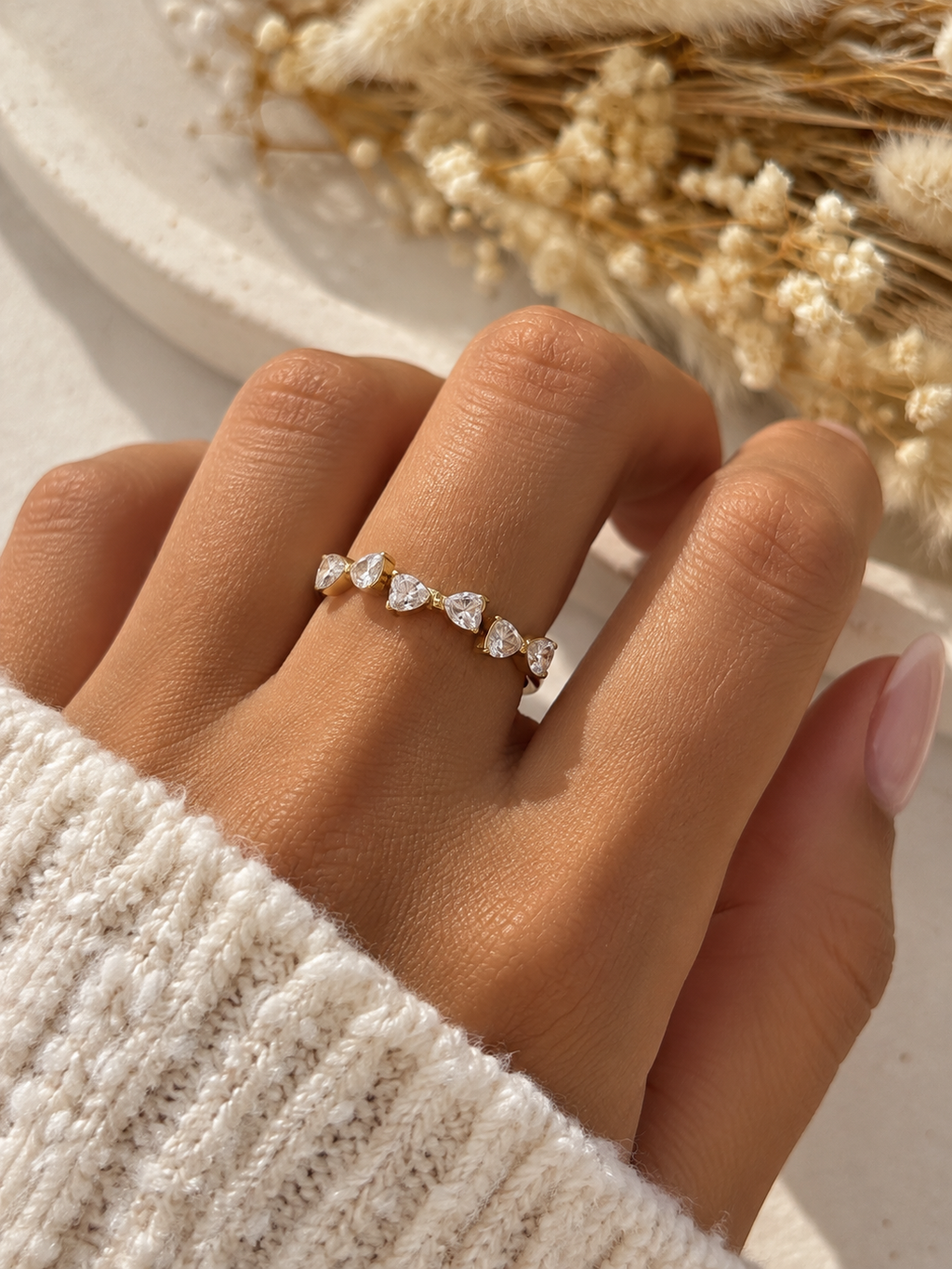 Bague Simon en acier inoxydable