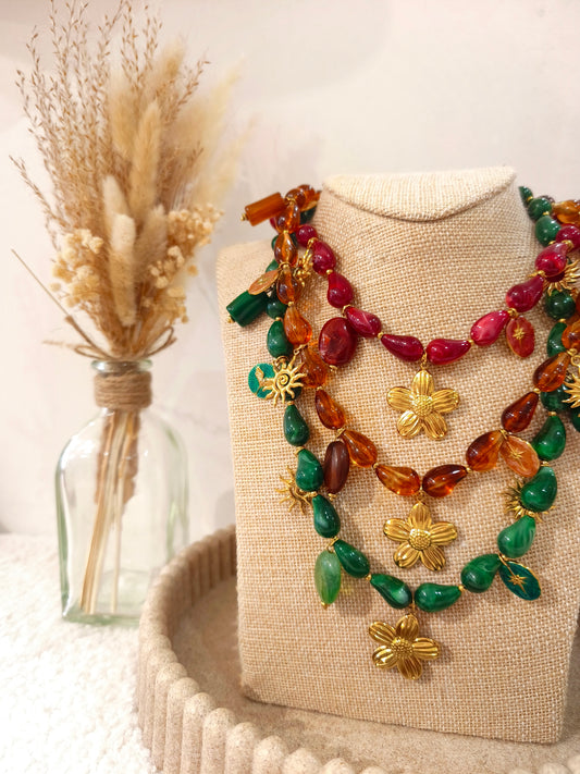 Collier Suzanne en acier inoxydable