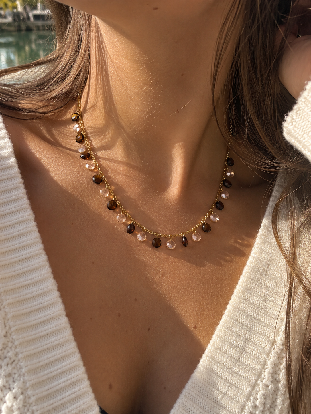 Collier Lili en acier inoxydable