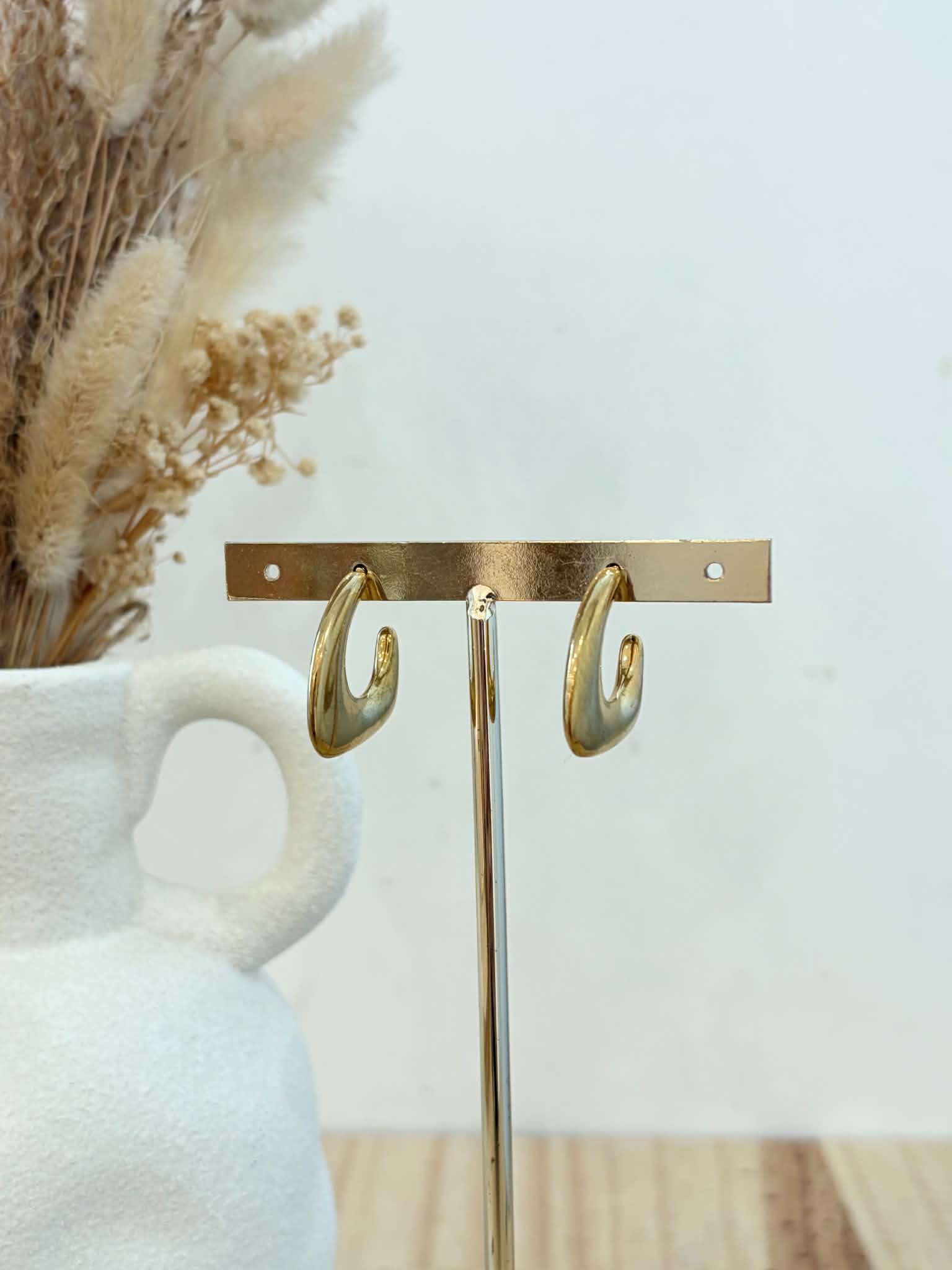 Boucles d'oreilles Lyséa en acier inoxydable