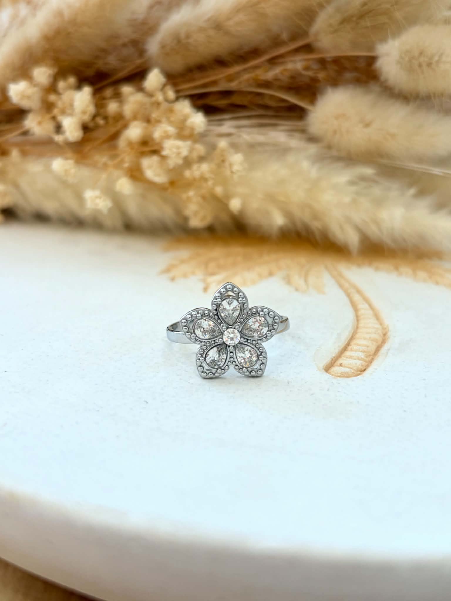 Bague Adia en acier inoxydable