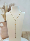 Collier Y Yara en acier inoxydable