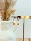 Boucles d'oreilles Clotilde en acier inoxydable
