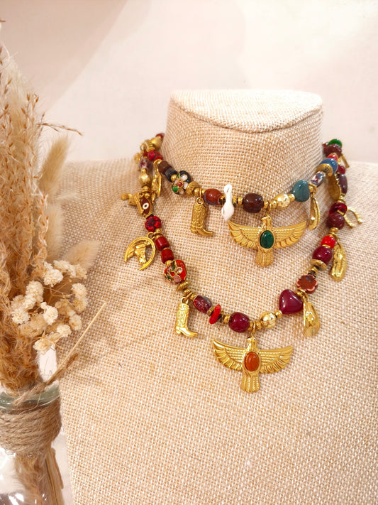 Collier Cowgirl en acier inoxydable