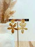 Boucles d'oreilles Lucie en acier inoxydable