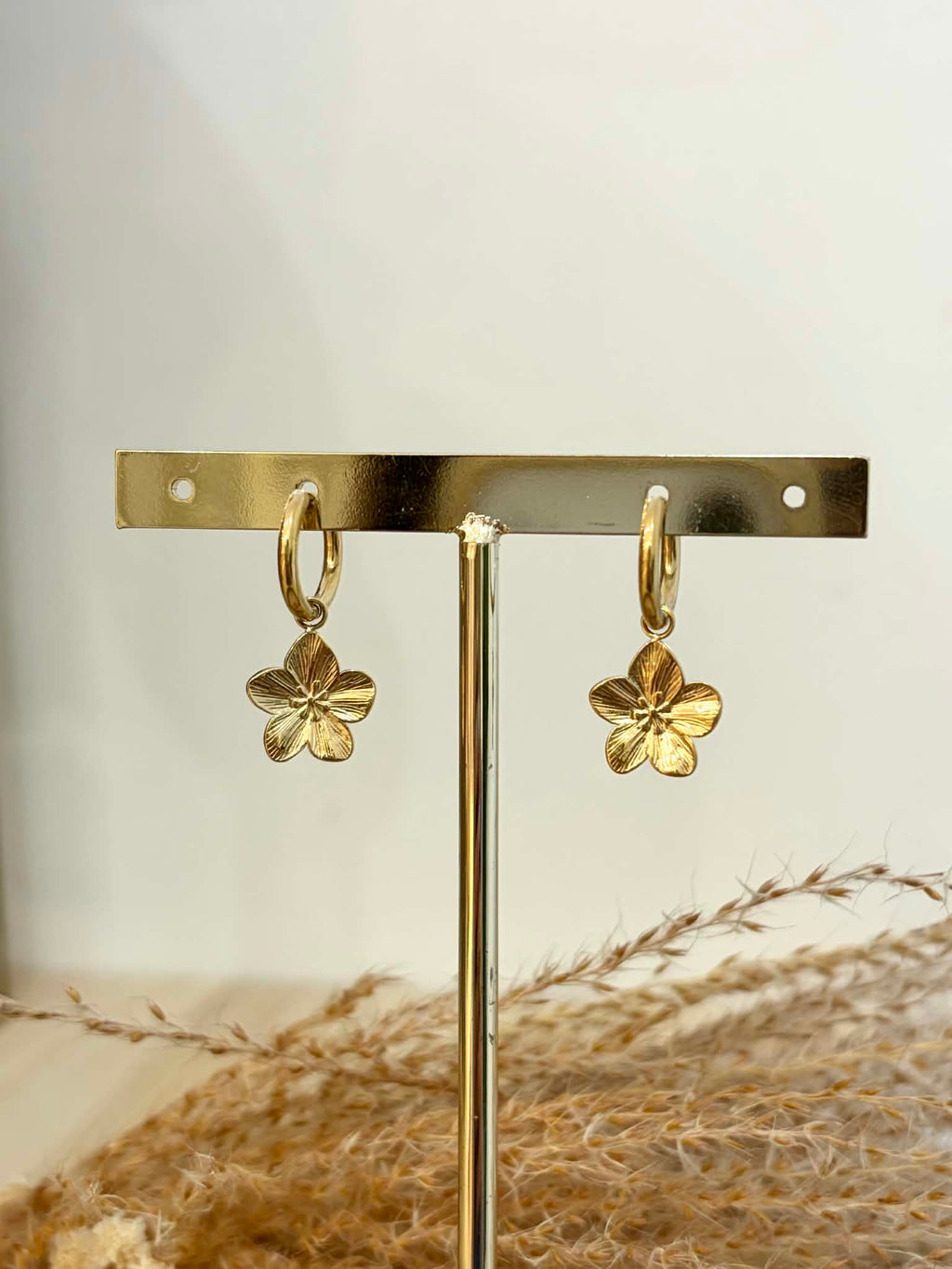 Boucles d'oreilles Gina en acier inoxydable