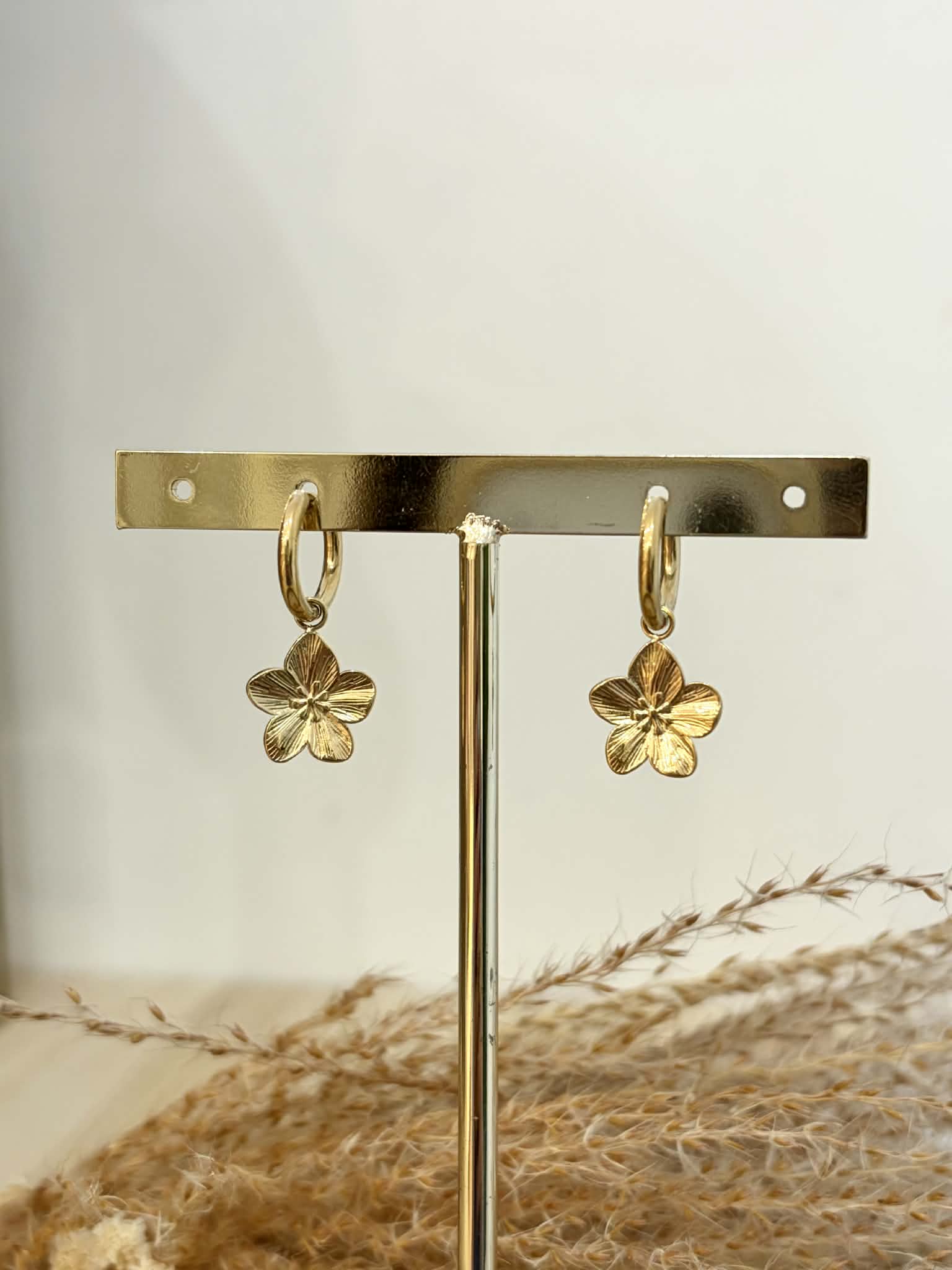 Boucles d'oreilles Gina en acier inoxydable