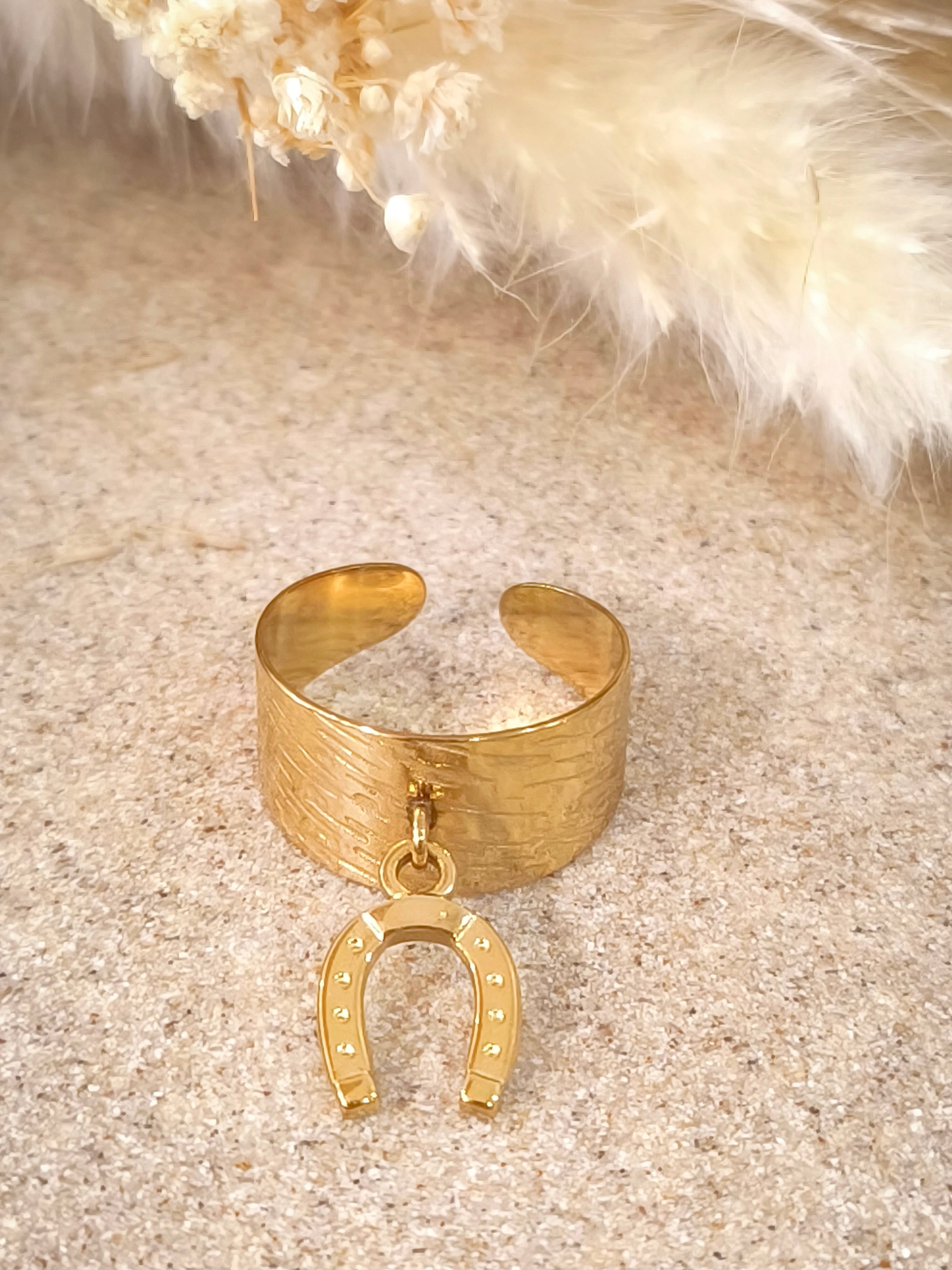 Bague Zinaé en acier inoxydable